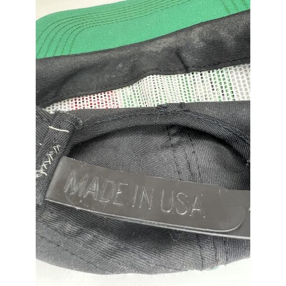 Vintage Mountain Dew Trucker Snapback Hat Get Vertical 1990s Made in USA - Picture 8 of 8